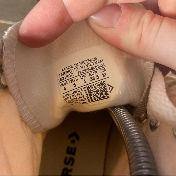 Converse all star chuck Taylor Womens size 6 shoes tie dye high top sneakers - Picture 8 of 8